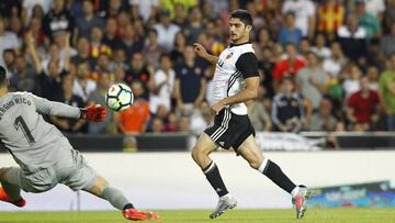 Guedes: "Marqué un buen gol pero aún tengo que mejorar"