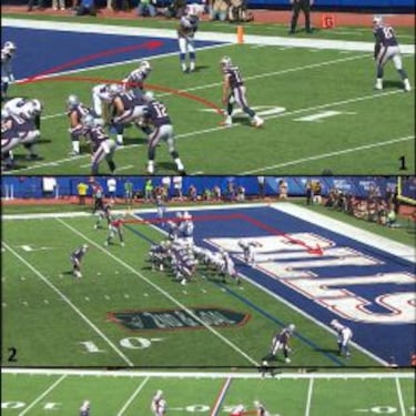 Los Patriots vencen en Búffalo y dominan la AFC Este