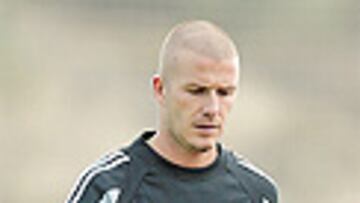 <b>EN FORMA. </b>Beckham ya está rehabilitándose.