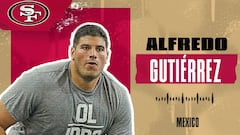 Alfredo Gutiérrez se une a los San Francisco 49ers
