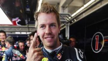 Vettel el tercero con más poles de la parrilla actual