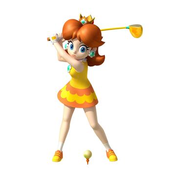 Ilustraci¨®n - Mario Golf World Tour (3DS)