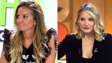 Marta López y Alba Carrillo bromean con la ausencia de Jorge Pérez en televisión