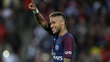 Neymar. jugador del PSG.