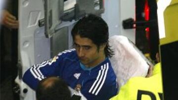 <b>EN MADRID.</b> El madridista ha recibido el alta médica y ya está en la capital.