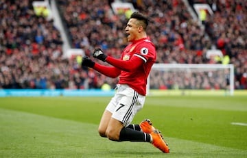 La brillante jornada goleadora de Alexis Sánchez en el United