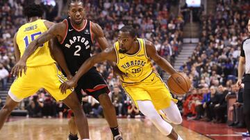 51 de Kevin Durant pero triunfo de los Raptors en la prórroga