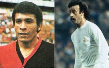 Con Vicente del Bosque con los merengues y Héctor Chumpitaz en el equipo rojinegro, Real Madrid y Atlas igualaron 2-2 en el estadio Jalisco.