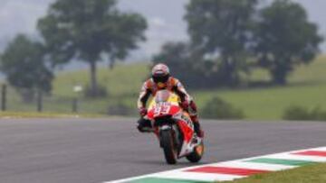 Marc Márquez en Mugello.