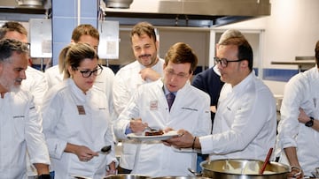 Comida solidaria: 16 chefs y el alcalde de Madrid cocinan para los más necesitados