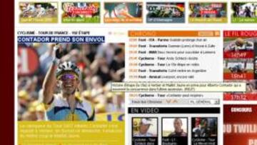 La prensa extranjera se rinde ante Contador