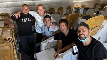 Diego Costa, de viaje con los veteranos a Dub¨¢i