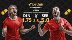 Dinamarca vs. Serbia: horario, TV, pronósticos, estadísticas y clasificación