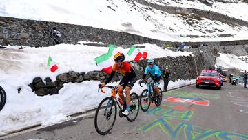 "Intentaré buscar el podio del Giro entre Sestriere y la crono"