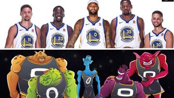 A media NBA le tiemblan las piernas: 'Los Monstars' de los Warriors dato a dato