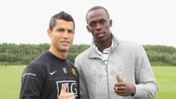 <b>VALORADO. </b>Cristiano, que podrá jugar hoy con Portugal, recibió los elogios de su amigo Usain Bolt.