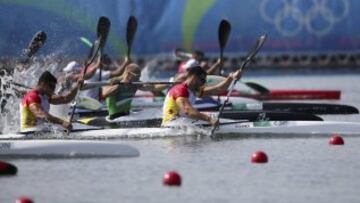 Sa¨²l Craviotto y Cristian Toro dieron la octava medalla a Espa?a, lograron el oro en la prueba de pirag¨¹ismo K2 200