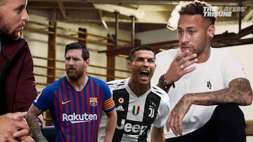 Neymar le cuenta a Curry las diferencias entre Messi y CR7