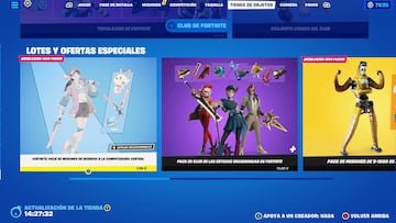 fortnite pack misiones nueva skin zoe clash retro