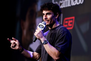 Márquez: “Espero celebrar en Jerez mínimo un podio”