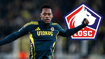 Así se acoplaría Jhon Jader Durán en el esquema del Lille