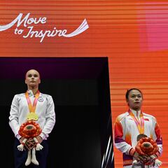 Angelina Melnikova sucede a Simone Biles