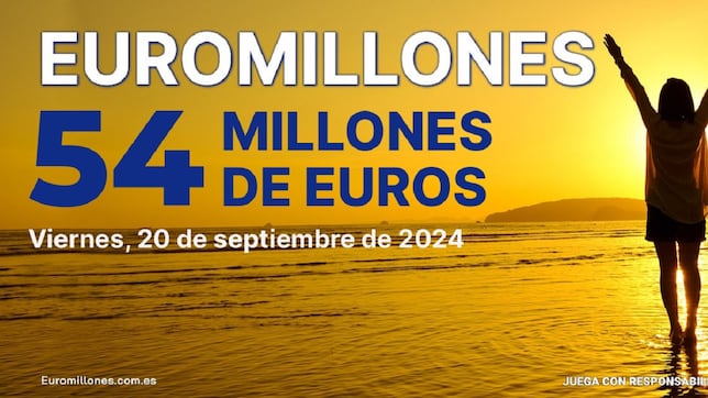 Euromillones: comprobar los resultados del sorteo de hoy, viernes 20 de septiembre