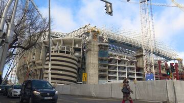 El Bernabéu no descansa: así siguen avanzando sus obras