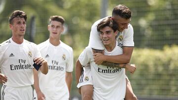 Miguel Guti&eacute;rrez y C&eacute;sar Gelabert, en primer plano, apuntan al Europeo Sub-19.