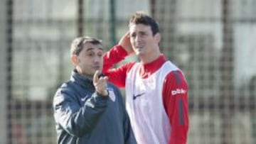 Valverde y Aduriz.