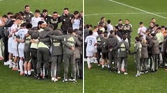 El primer equipo es un polvorín, llega Arbeloa y deja este detalle tras remontar con media plantilla con Xabi