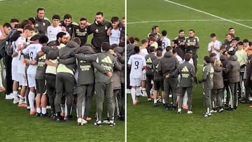 El primer equipo es un polvorín, llega Arbeloa y deja este detalle tras remontar con media plantilla con Xabi