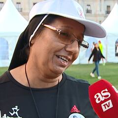 Patricia Báez, la religiosa que participó en el Maratón de Santiago