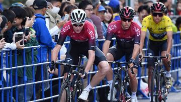 Bernal y Froome en la primera carrera virtual del equipo Ineos