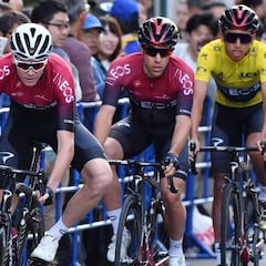 Bernal y Froome en la primera carrera virtual del equipo Ineos