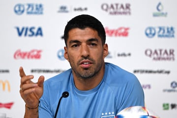 "I didn't miss the penalty," said Luis Suárez in the pre-match press conference. Cheeky boy. 