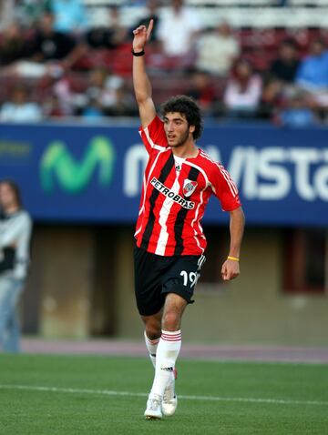 Higuaín joined River at the age of 10 and spent two seasons with the first team before moving to Real Madrid.