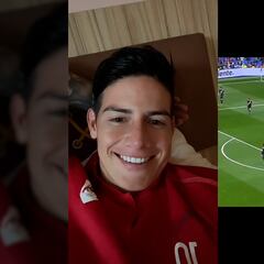 James revive sus mejores momentos en el Real Madrid