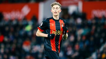 Club: AFC Bournemouth | Valor de mercado: 42 millones de euros.