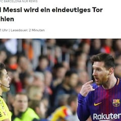 Así vieron en el mundo la polémica del no gol de Messi