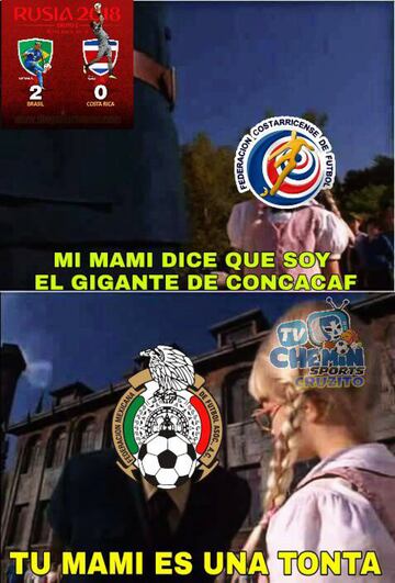 Los memes del triunfo de Brasil ante Costa Rica