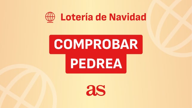 Pedrea de la Lotería de Navidad 2024: comprobar lista de los números premiados