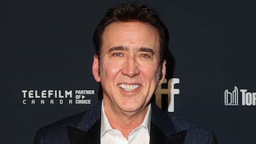 Nicolas Cage en la alfombra del Toronto International Film Festival (TIFF).