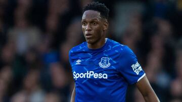 Yerry Mina, central del Everton