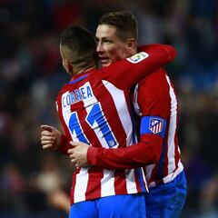 El Atleti, uno a uno: chispeante Correa, Juanfran goleador