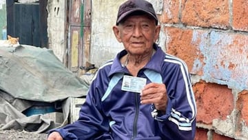 Carlos Alberto Lindao Vera es un ciudadano ecuatoriano de 123 años que nació en 1902 y aún trabaja.