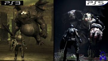 Demon’s Souls Remake (PS5) vs Demon’s Souls (PS3): comparan sus gráficos