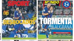 Felicidad máxima en los medios deportivos barceloneses