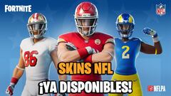 Fortnite: skins NFL ya disponibles; precio y contenidos
