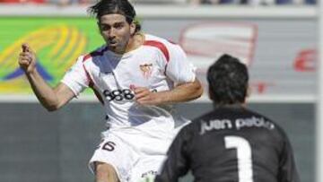 <strong>DESPEDIDA CON DERROTA.</strong> El Numancia se despidió de Primera con una derrota ante el Sevilla.